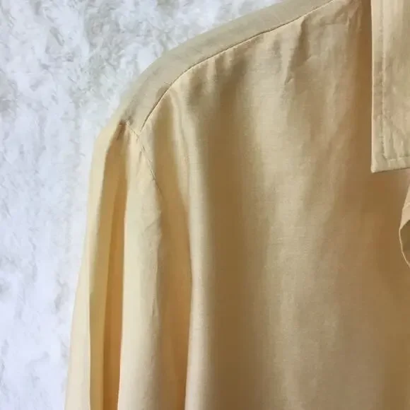 With.It Yellow Long-Sleeve Button Shirt - Picture 9 of 14